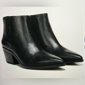 *NWT Franco Sarto, Leather A-Spur Ankle Boot